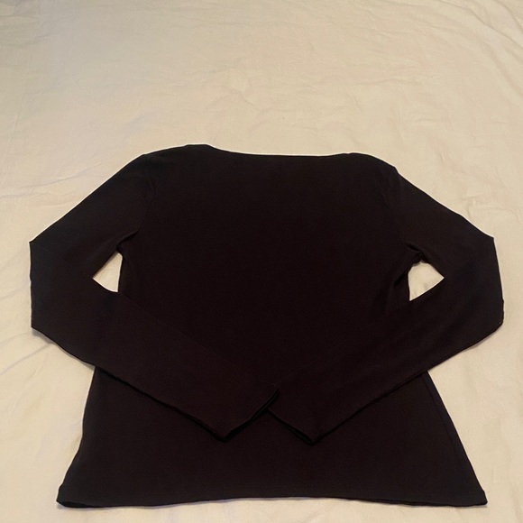 No Boundaries Classic Black Long Sleeve Tee - Picture 3 of 4